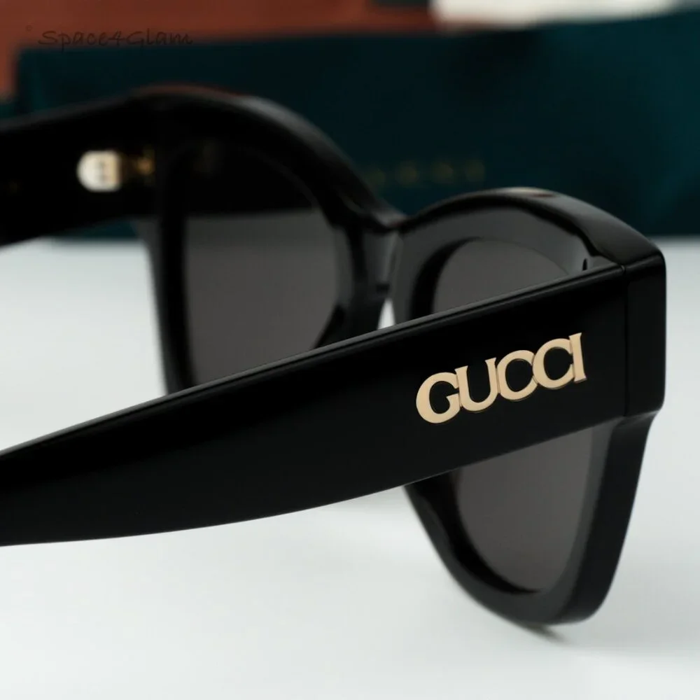 Gucci Men Sunglasses Black Grey Square GG1789S 001 BRAND NEW